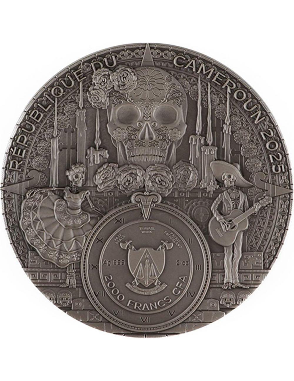 Lady Micte Figures Of Death Coin  coin collectible - Main Image 2