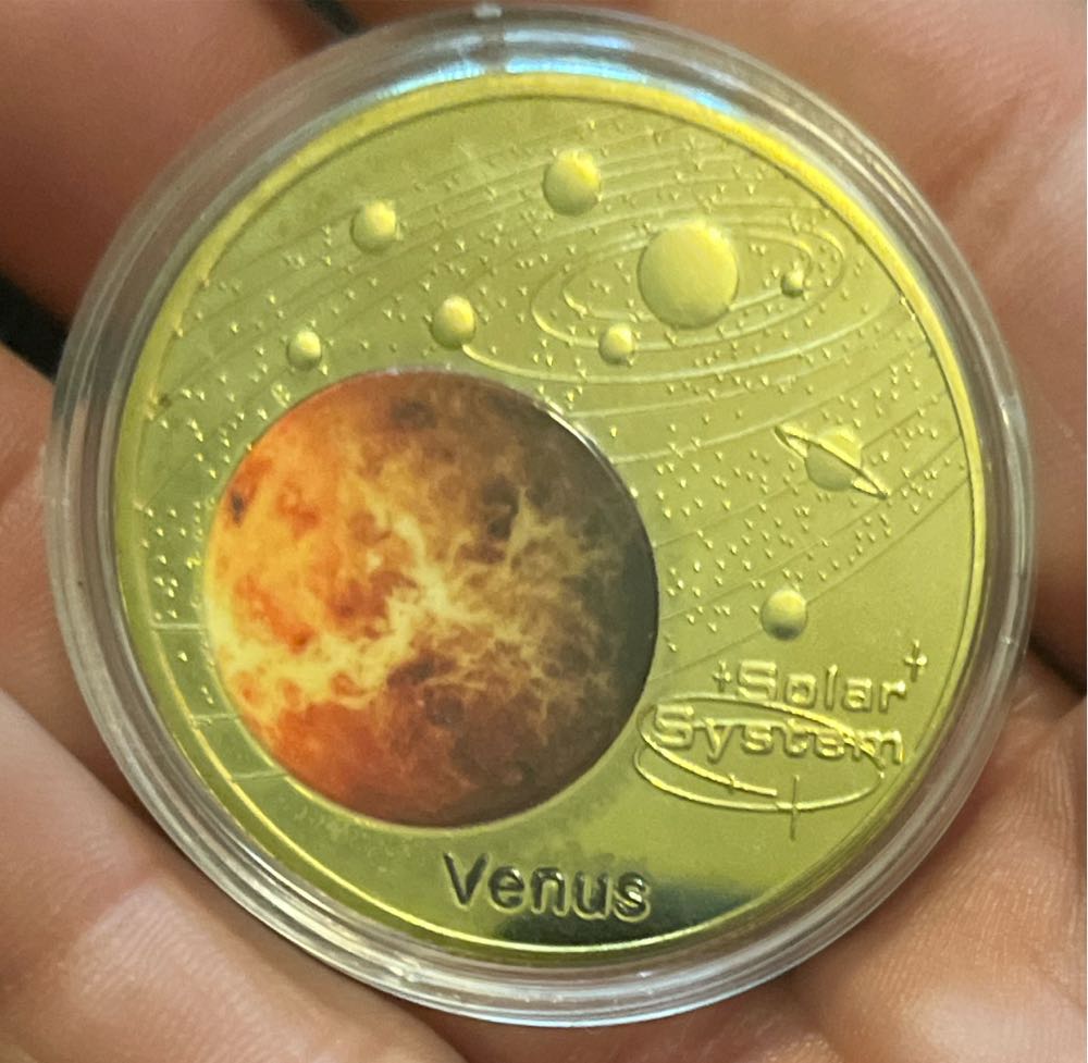 Solar System Venus Coin  coin collectible - Main Image 2