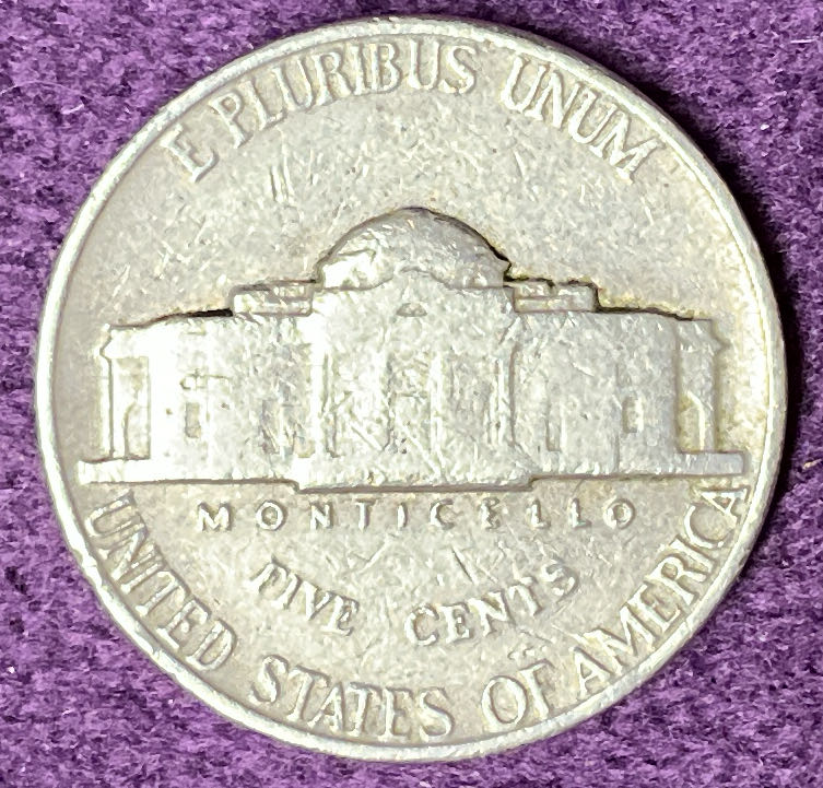 Nickel Jefferson 1961 1  coin collectible - Main Image 2