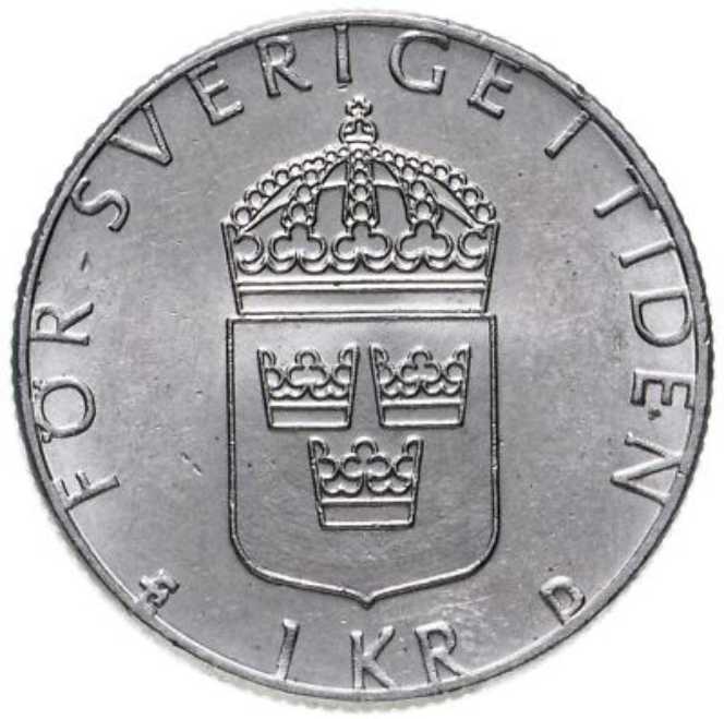 Sweden: 2000 1 Kroner  coin collectible - Main Image 2