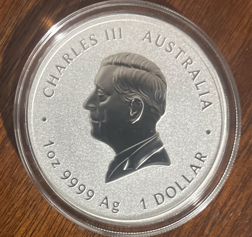 Silver Lunar Series III Colorized  coin collectible - Main Image 2