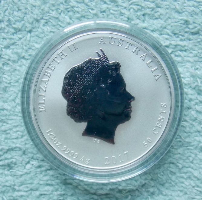 Silver Lunar Series II Colorized  coin collectible - Main Image 2