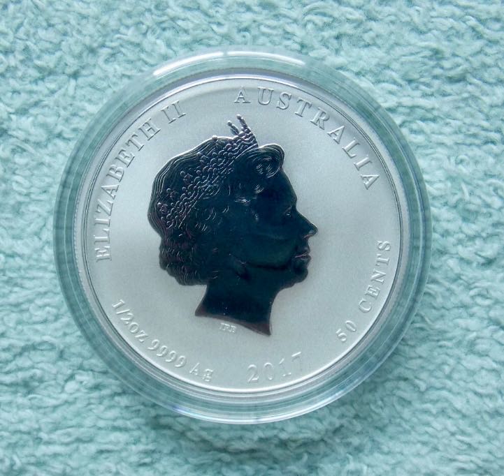 Silver Lunar Series II Colorized  coin collectible - Main Image 2