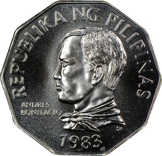 Phillipines: 1984 2 Piso  coin collectible - Main Image 2