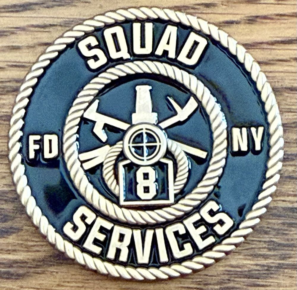 FDNY SQ8  coin collectible - Main Image 2
