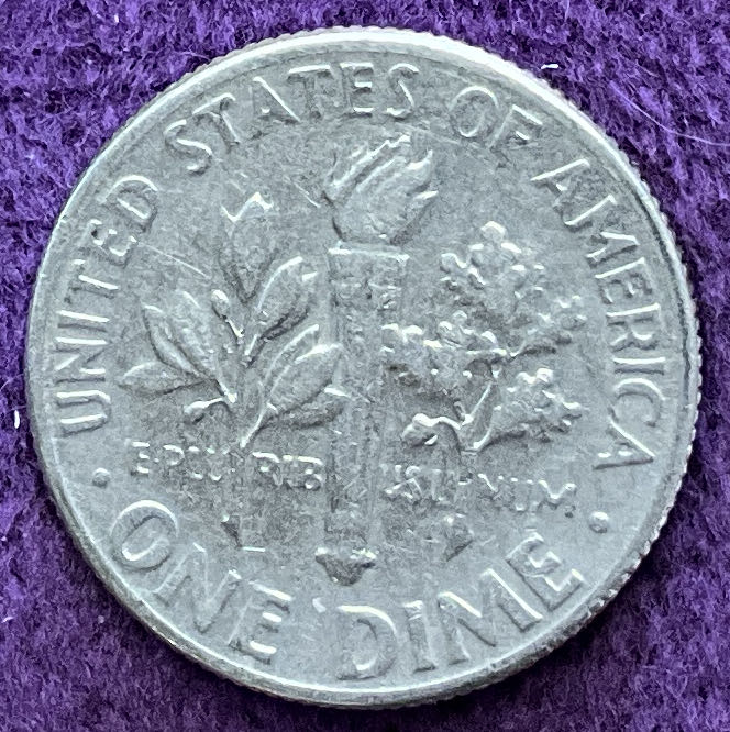 Dime 1974 D Roosevelt 3  coin collectible - Main Image 2