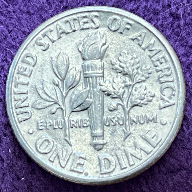 Dime 1989 D Roosevelt 3  coin collectible - Main Image 2