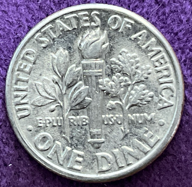 Dime 1989 D Roosevelt 3  coin collectible - Main Image 4