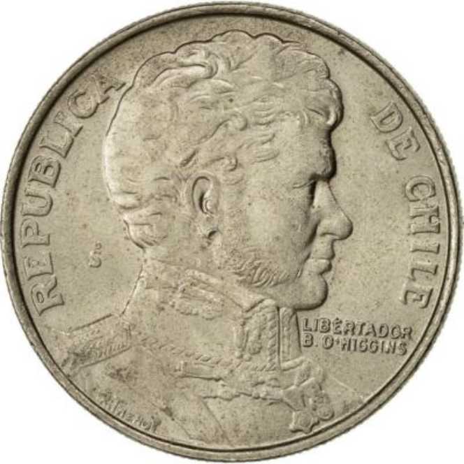 Chile:1976 1 Peso  coin collectible - Main Image 2