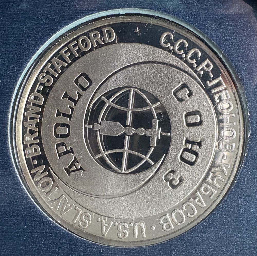 1975 Partners In Space John Pinches  coin collectible - Main Image 2