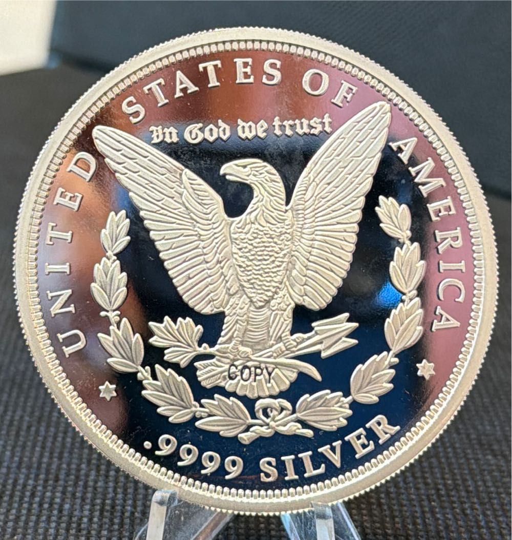 2025 Giant Morgan .9999 Silver Dollar  coin collectible - Main Image 2
