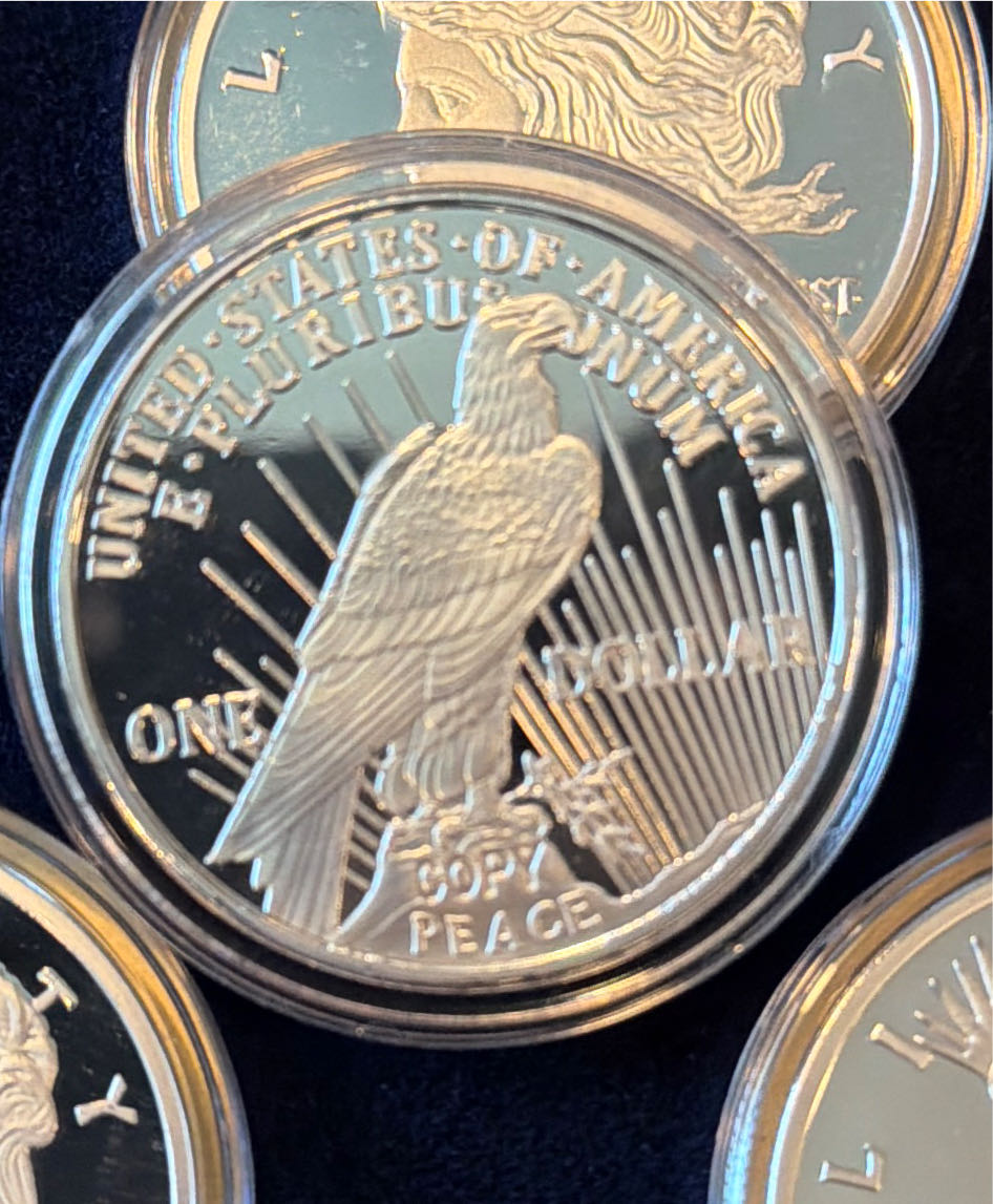Complete Peace Dollar Tribute Proof Set  coin collectible - Main Image 4