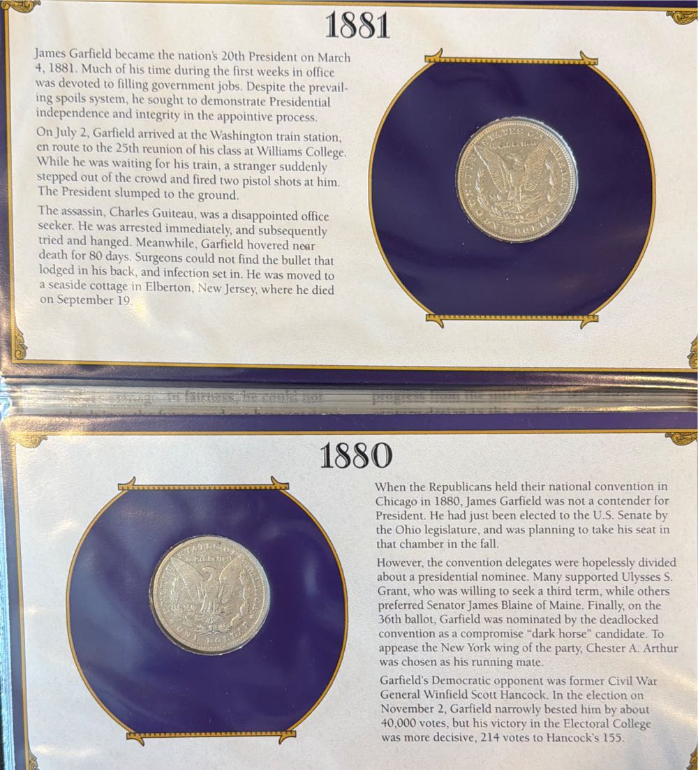 The US Silver Dollar Collection  coin collectible - Main Image 3