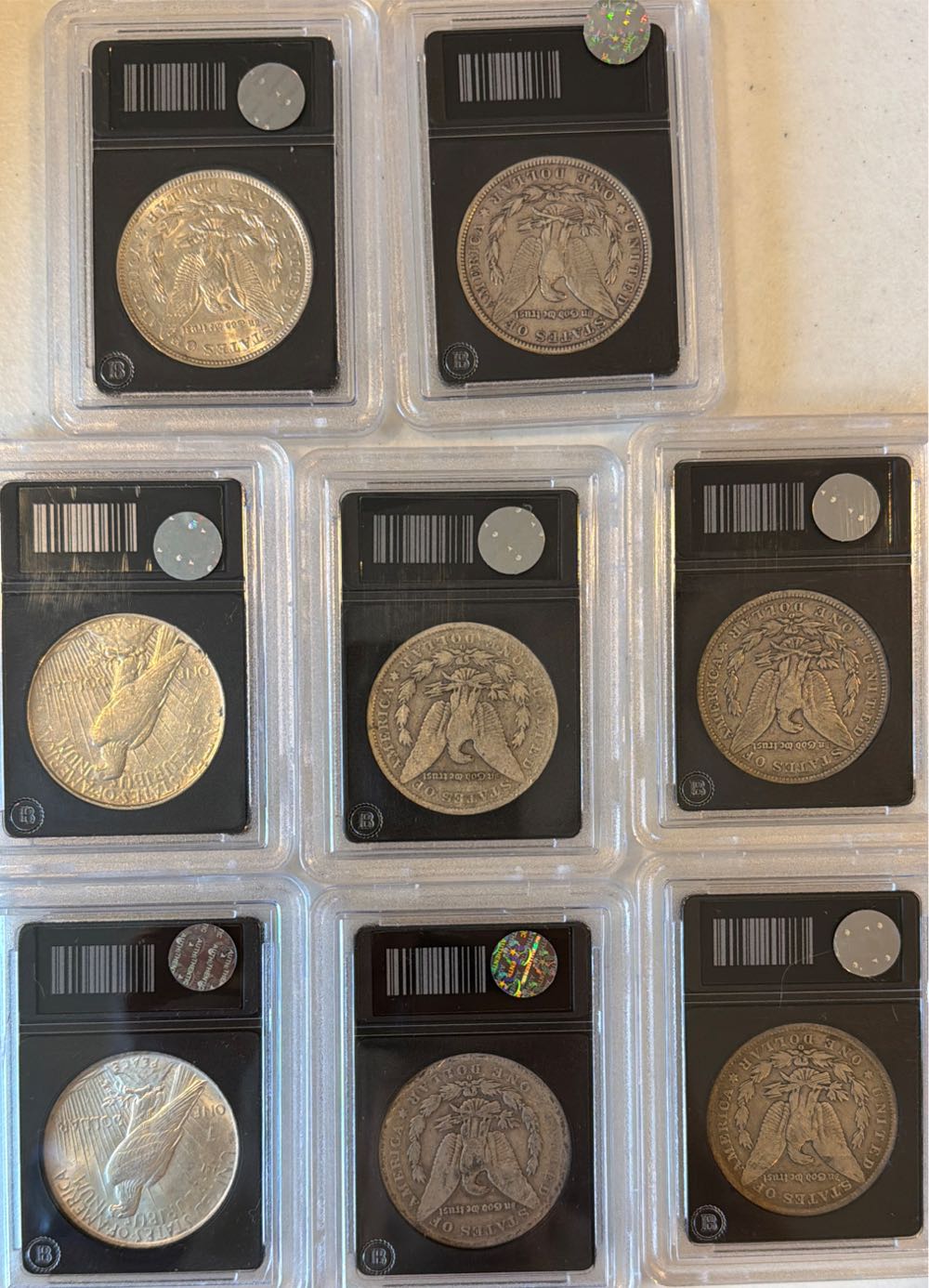 Multiple Morgan And Peace Dollars  coin collectible - Main Image 2