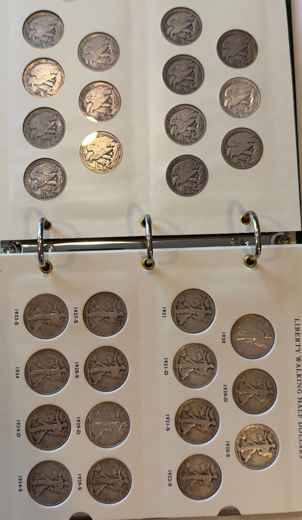 Liberty Walking Half Dollar Collection  coin collectible - Main Image 4