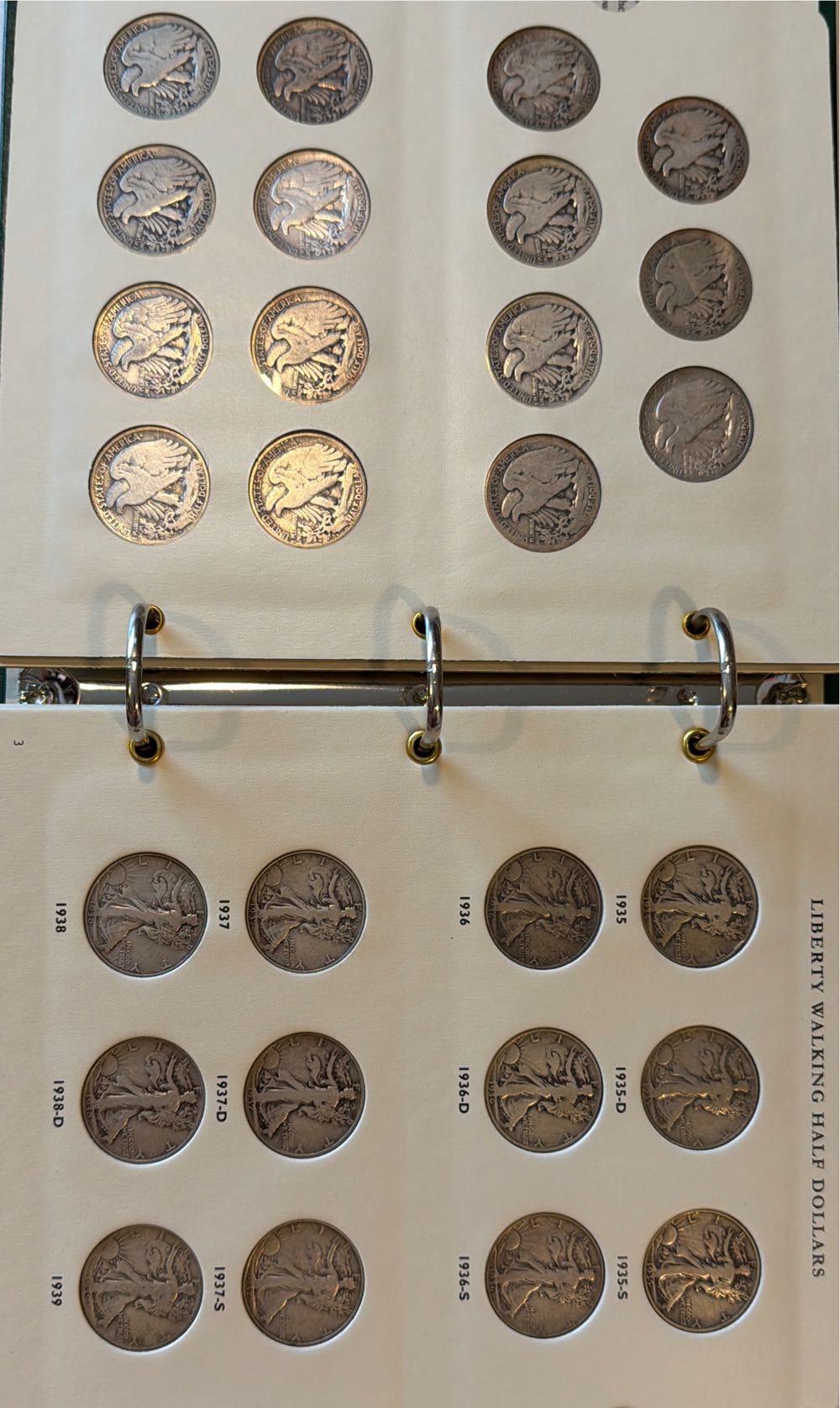 Liberty Walking Half Dollar Collection  coin collectible - Main Image 5