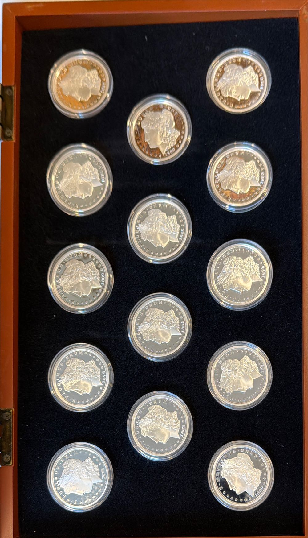 Complete Carson City Morgan, Silver Dollar Tribute Proof Set  coin collectible - Main Image 2