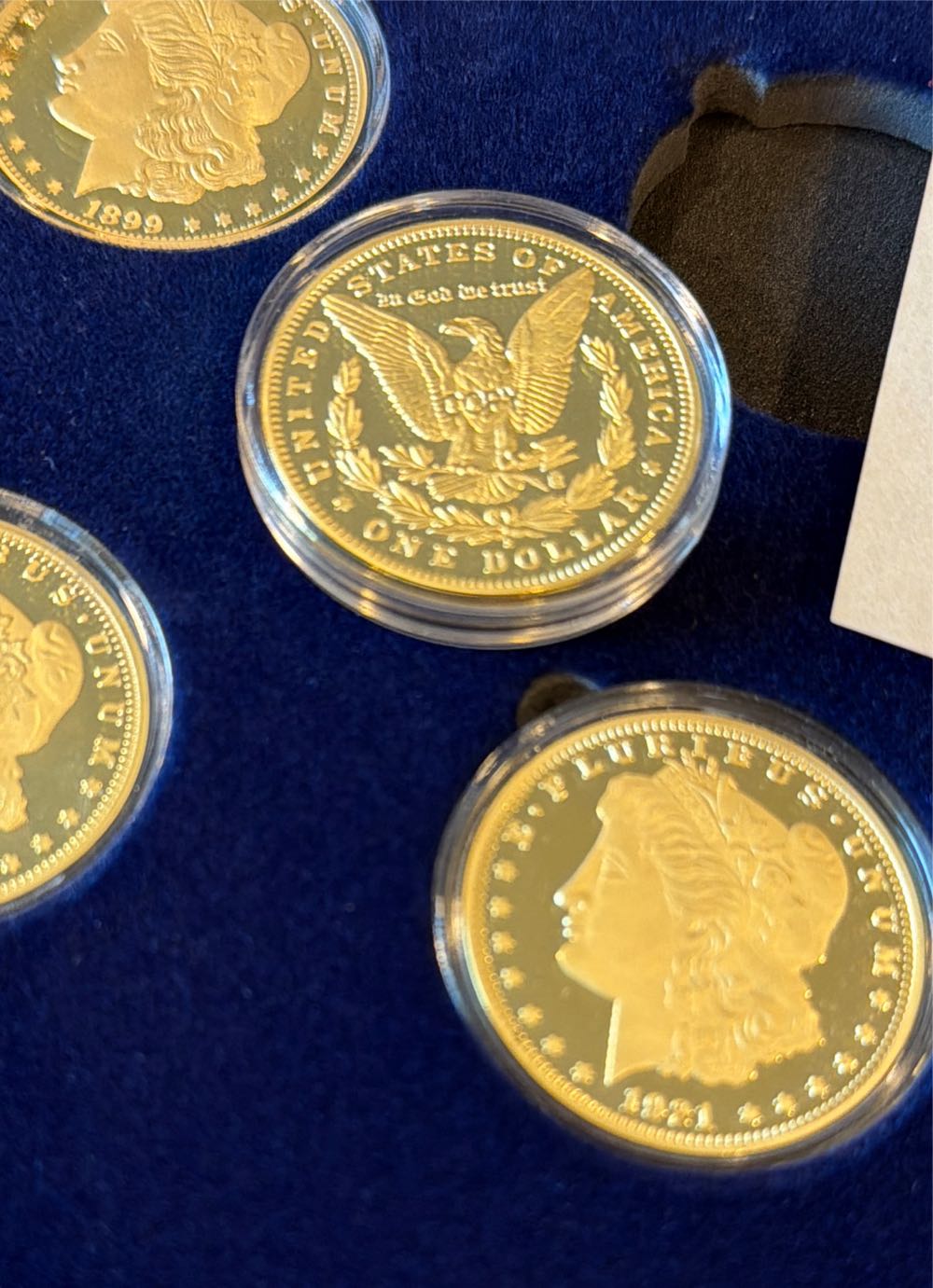 San Francisco Mint Morgan Dollar Replica Set  coin collectible - Main Image 4