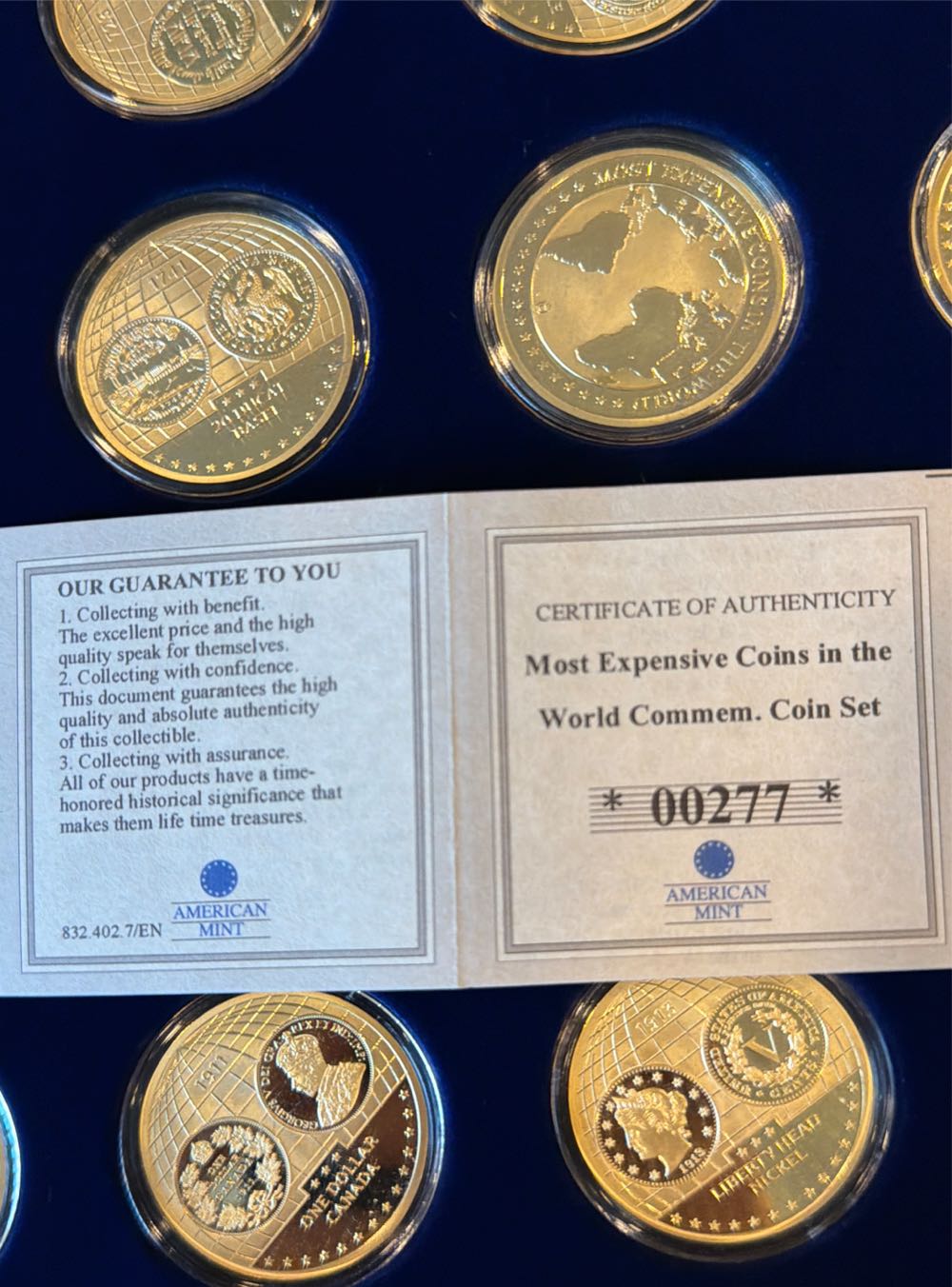 Most Expensive Coins In The World, Commemorative Coin Set  coin collectible - Main Image 3