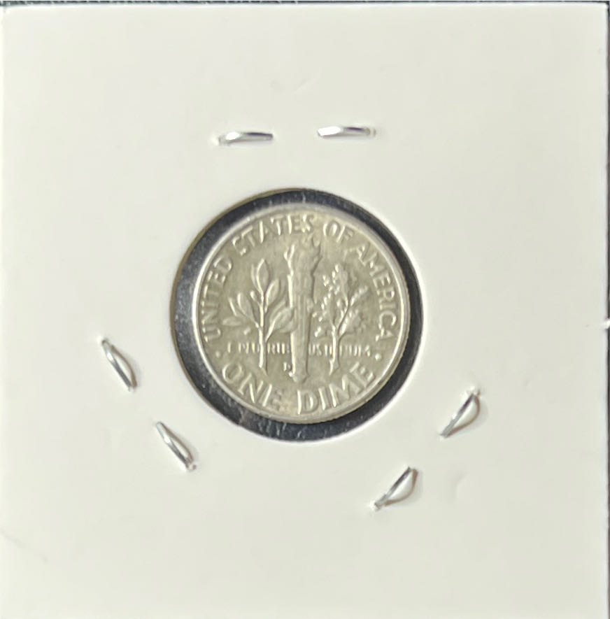 1952 D Roosevelt Dime  coin collectible - Main Image 2