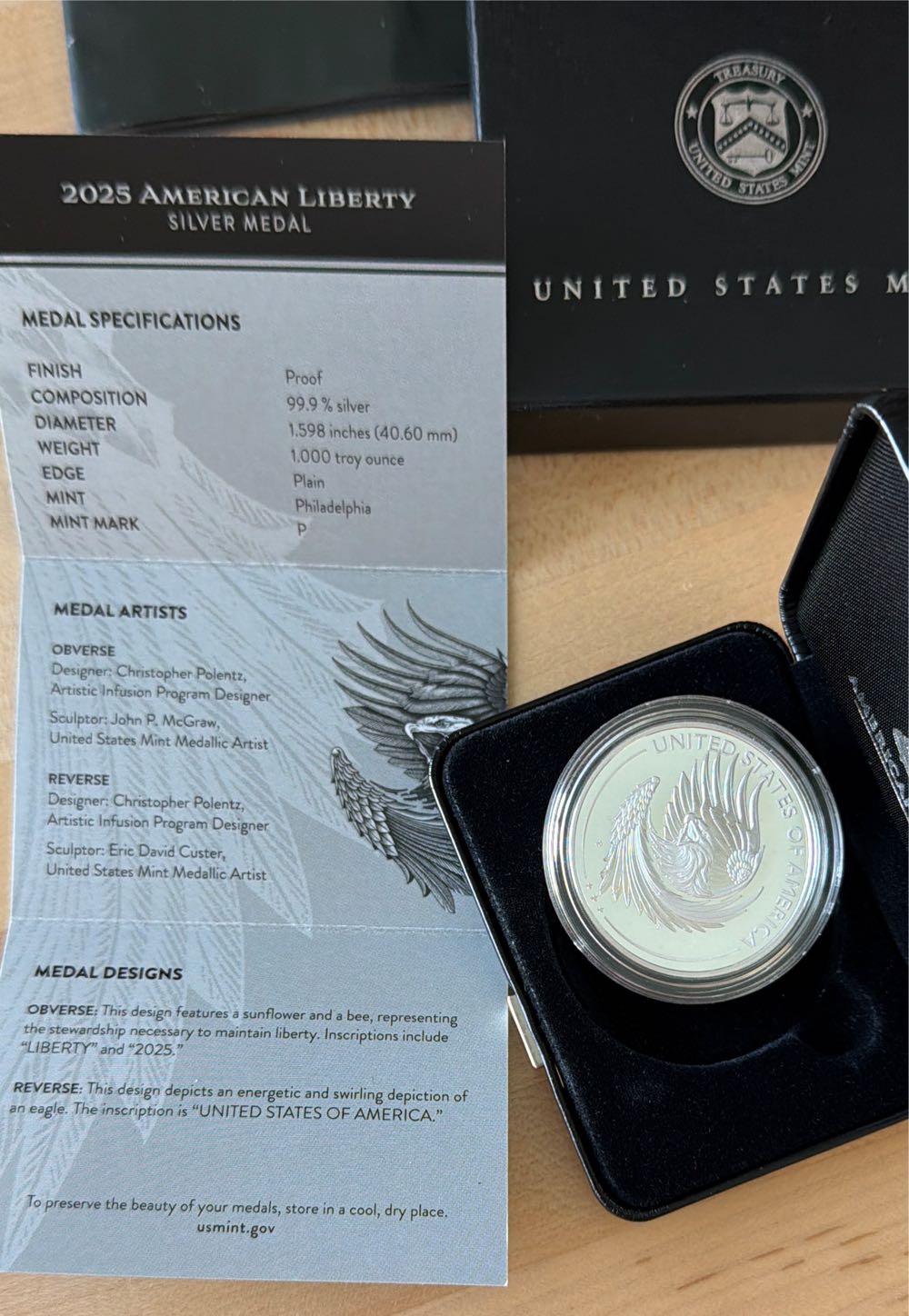 2025 American Liberty  coin collectible - Main Image 4