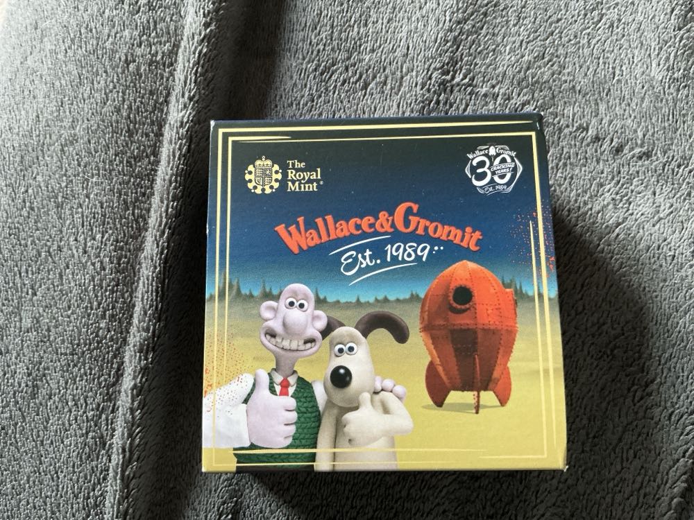 Wallace And Gromit  coin collectible [Barcode 5026177442509] - Main Image 2