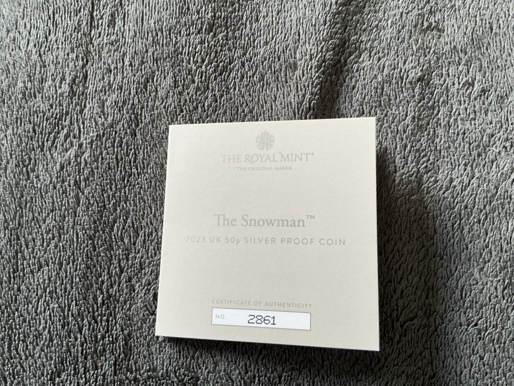 The. Snowman  coin collectible [Barcode 5026177629238] - Main Image 4