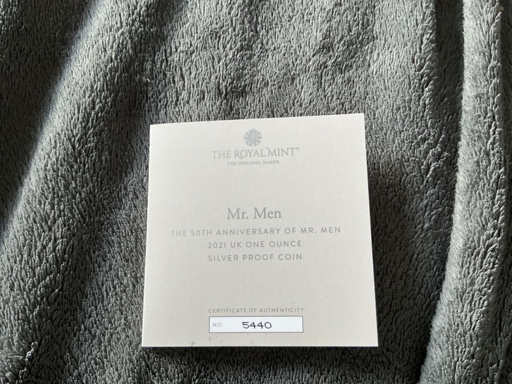 Mr. Men  coin collectible [Barcode 5026177494133] - Main Image 2