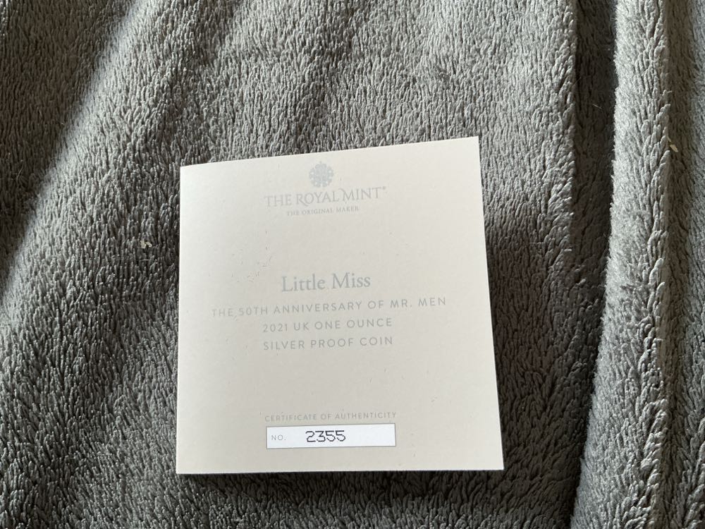 Little Miss Sunshine  coin collectible [Barcode 5026177498278] - Main Image 3