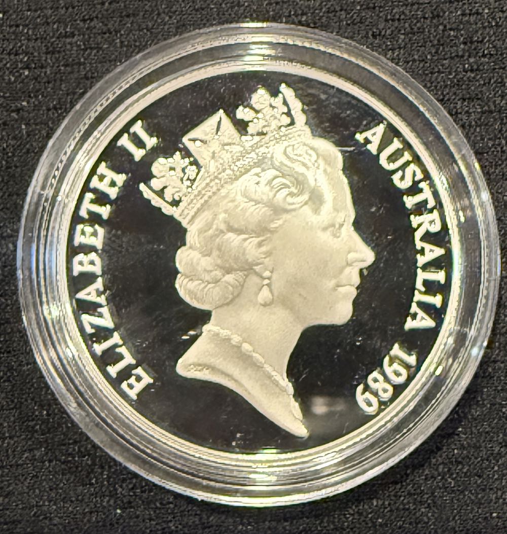 1989 $10 Proof Australia  coin collectible - Main Image 2