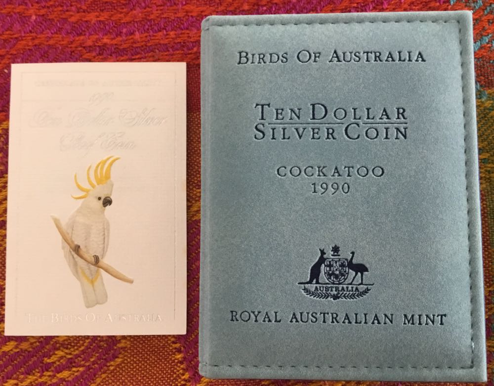 1990 Australian $10 Silver Proof  coin collectible - Main Image 3