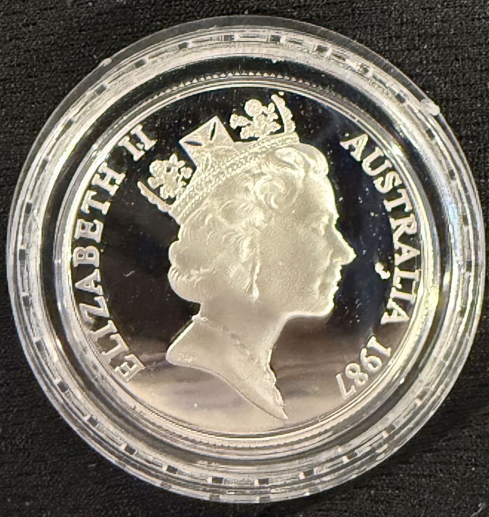 1987 Australian $10 Silver Proof  coin collectible - Main Image 2