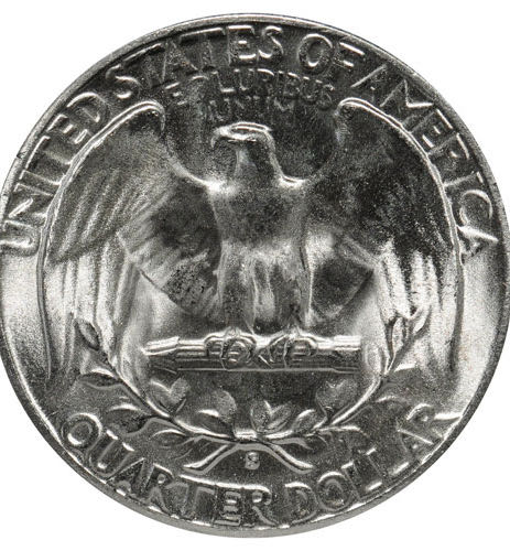 1951 S Washington Quarter  coin collectible - Main Image 2