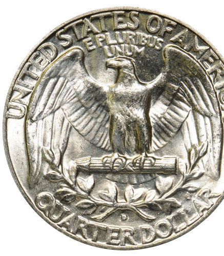 1952 D Washington Quarter  coin collectible - Main Image 2