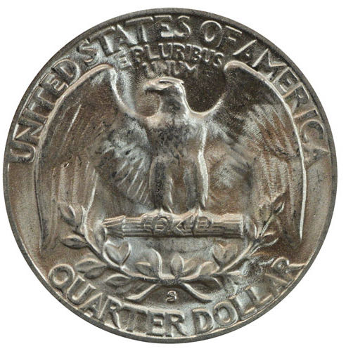 1953 S Washington Quarter  coin collectible - Main Image 2