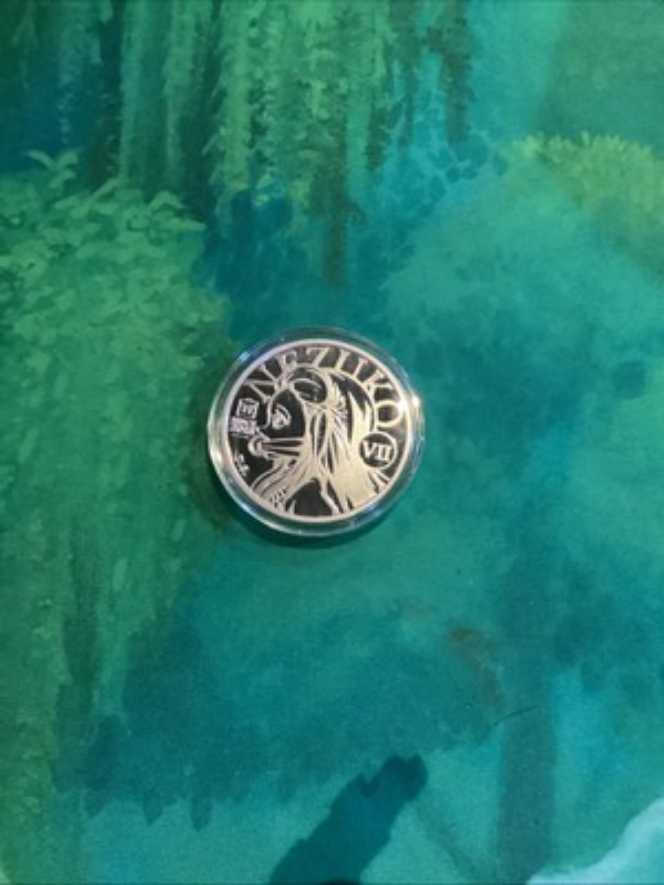 Niue 1oz .999 Silver Chess King Black Proof W All Omp