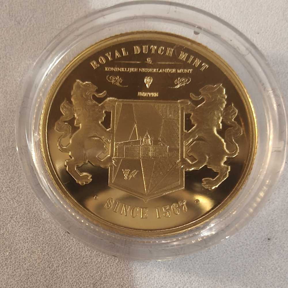 Dutch Tulip 1/4oz  coin collectible - Main Image 2