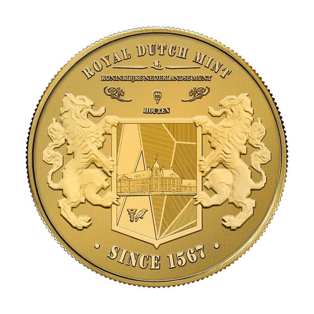 Dutch Tulip 1/4oz  coin collectible - Main Image 4