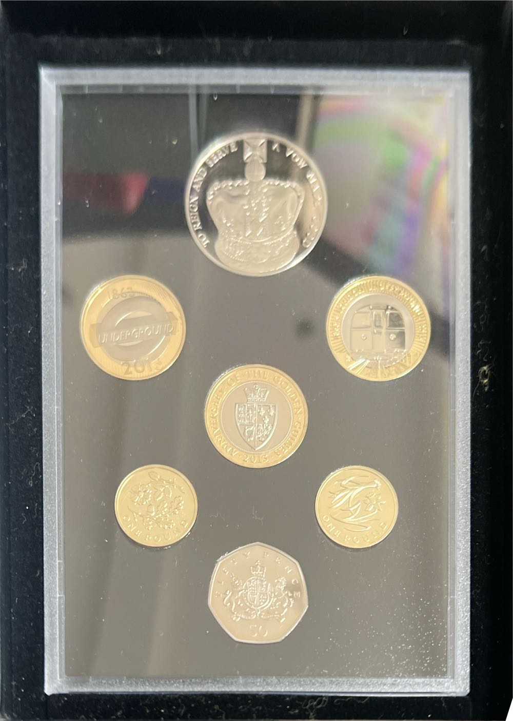 1991 United Kingdom Silver Proof One Pound Coin