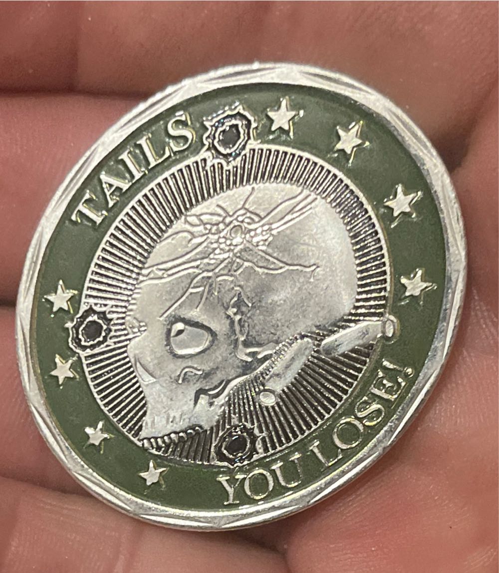 Heads We Win, Tails You Lose Sniper Coin  coin collectible - Main Image 2