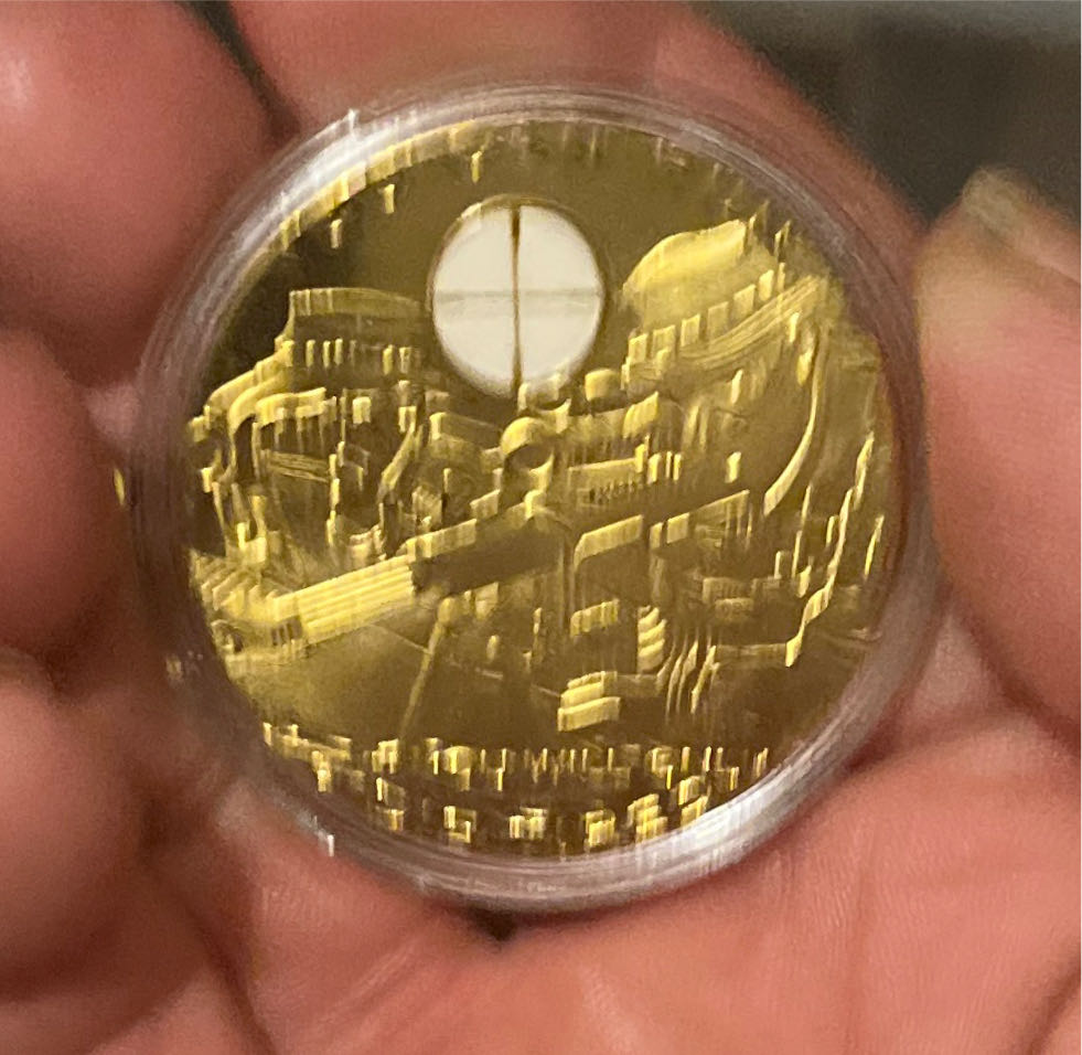 From A Place You Will Not See Comes A Sound You Will Never Hear! You Can Run But You Will Die! Sniper Coin  coin collectible - Main Image 2