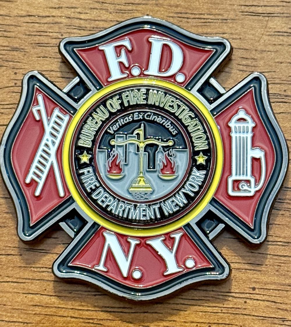 FDNY Lithium Ion Task Forced  coin collectible - Main Image 2