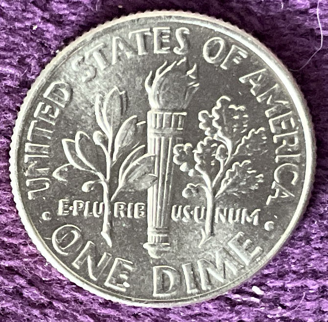 Dime 2020 D Roosevelt 20  coin collectible - Main Image 2