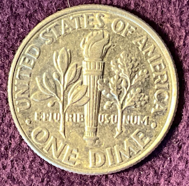 Dime 2020 D Roosevelt 21  coin collectible - Main Image 2