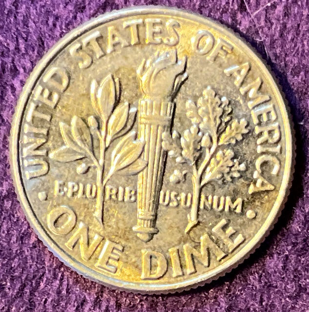 Dime 2020 D Roosevelt 24  coin collectible - Main Image 2