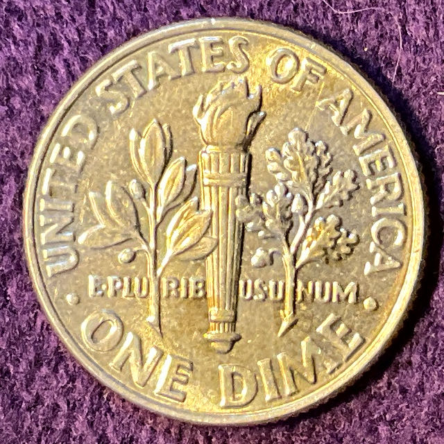 Dime 2020 D Roosevelt 25  coin collectible - Main Image 2