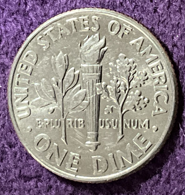 Dime 2022 D Roosevelt 7  coin collectible - Main Image 2