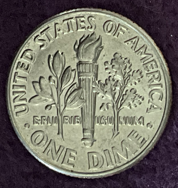 Dime 2022 D Roosevelt 7  coin collectible - Main Image 4