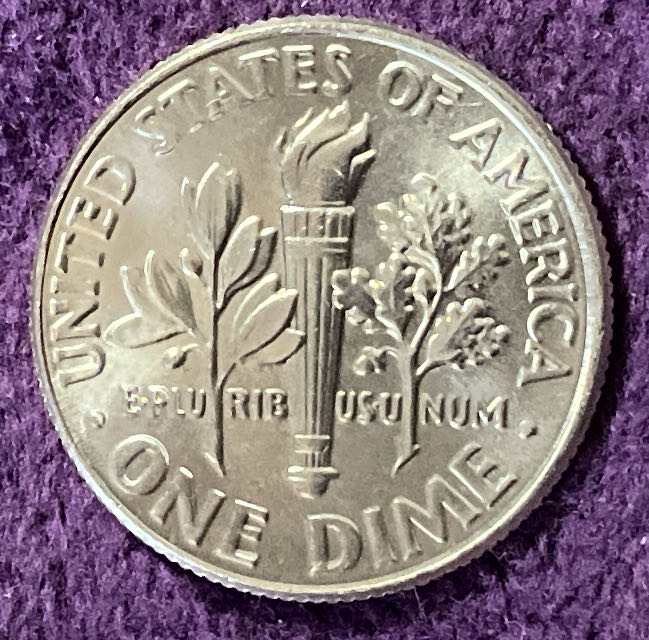 Dime 2025 D Roosevelt 1  coin collectible - Main Image 2