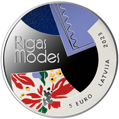 Rīgas modes  coin collectible - Main Image 2